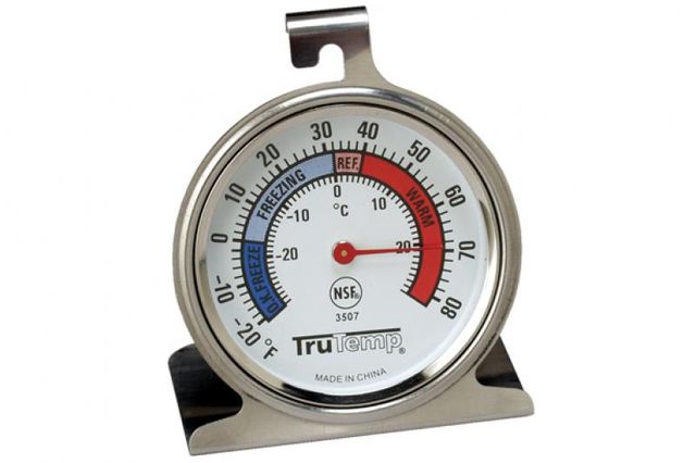 Termómetro para refrigerador y congelador